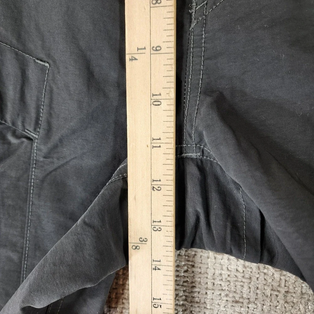 The North Face Convertible Hiking Pants Mens 36x29 Gray Nylon Belted NF0A2WLA